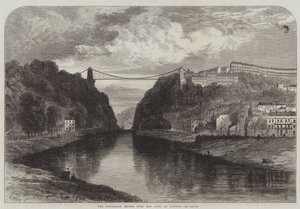 The Suspension Bridge over the Avon at Clifton by Samuel Read